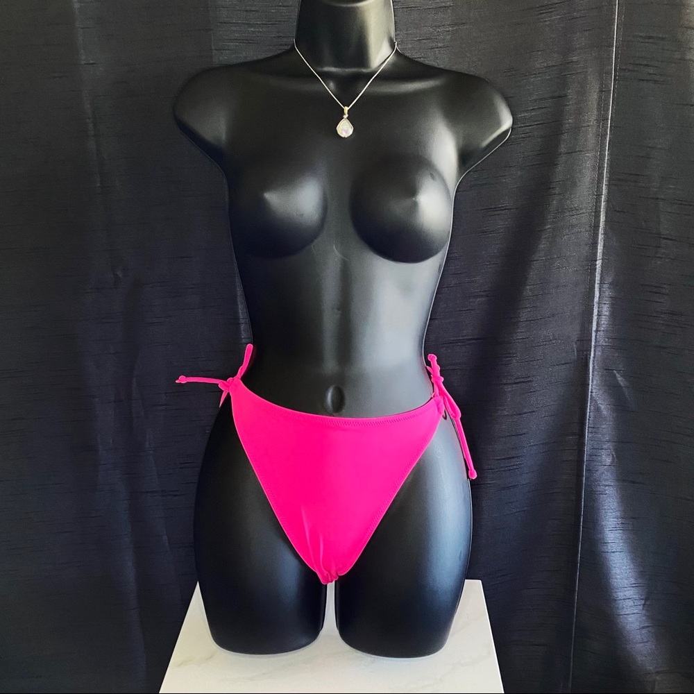 NEON PINK VICTORIA SECRET BIKINI BOTTOMS